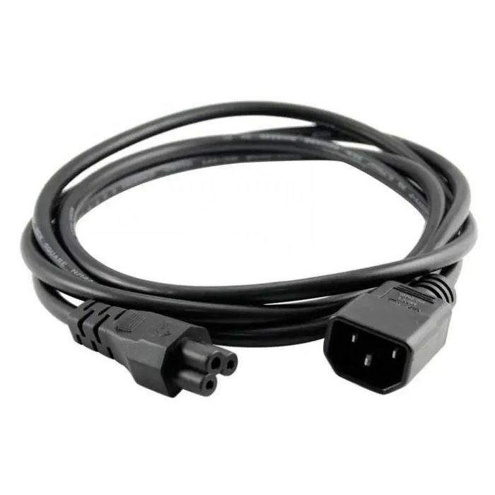 На фото: cable iec 320 c14 to c5 POWERCOM для источника бесперебойного питания 