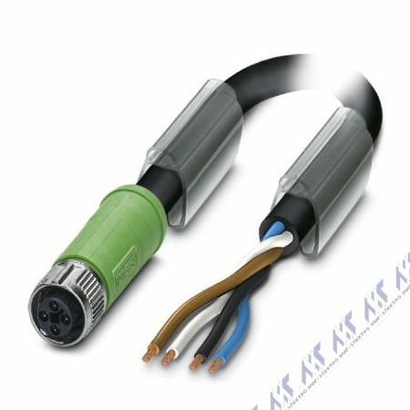 кабели с установленными разъемами sac-4p- 5,0-pur/fst sco