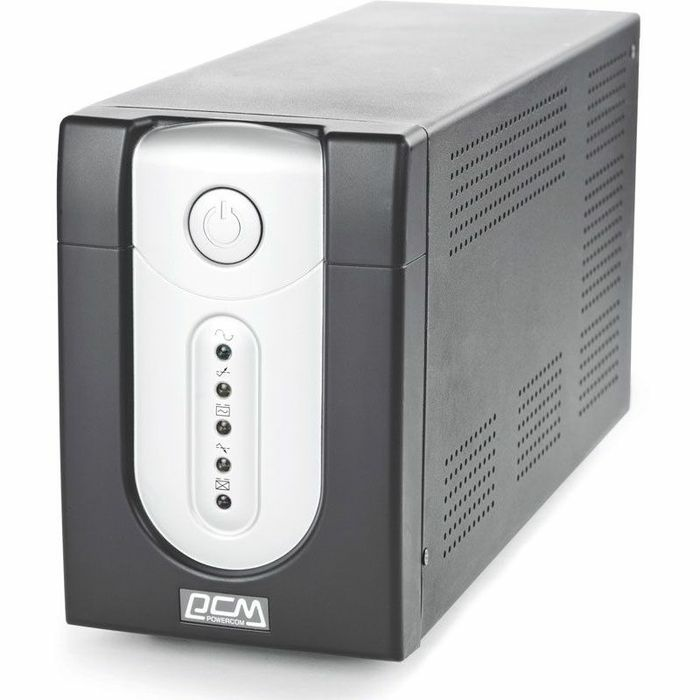На фото: ИБП источник бесперебойного питания imp-1500ap POWERCOM IMPERIAL для дома/офиса/рабочих станций