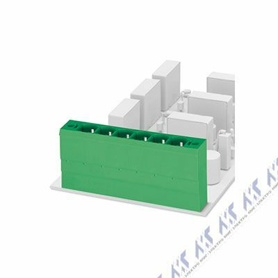 На фото: штекерные разъемы для печатных плат pcv 6-16/ 5-gf-10,16 Phoenix Contact