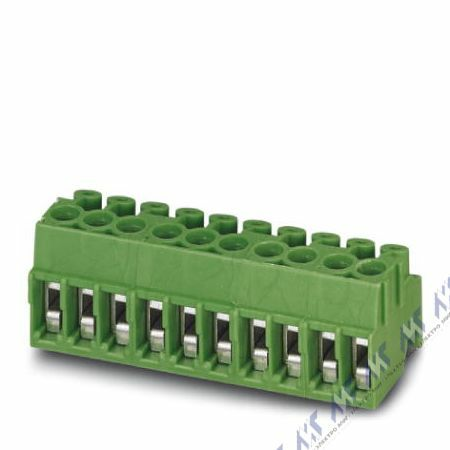На фото: клеммные блоки для печатного монтажа pt 1,5/11-ph-3,5 Phoenix Contact