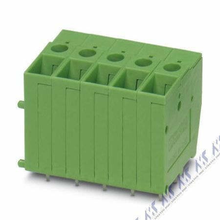 На фото: клеммные блоки на печатную плату mkds 1/ 2-3,5 gy Phoenix Contact 