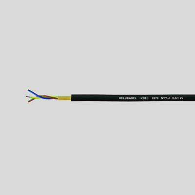 На фото: кабель силовой для прокладки в земле nyy-o 4x240sm Helukabel 