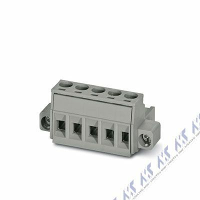 На фото: штекерные разъемы для печатных плат bcp-500f-20 bk Phoenix Contact