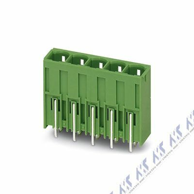 На фото: штекерные разъемы для печатных плат pcv 6-16/ 5-g1-10,16 Phoenix Contact