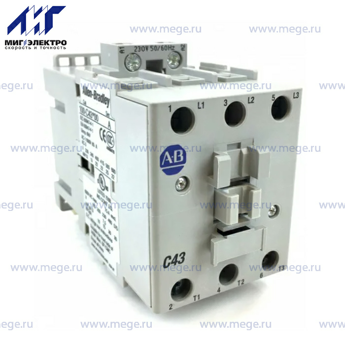 Allen Bradley Контакторы AC-3, 100-C43KF00 