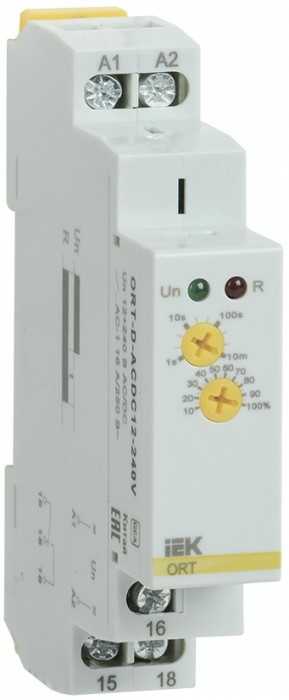 На фото: реле ONI ort-d-acdc12-240v (IEK) 