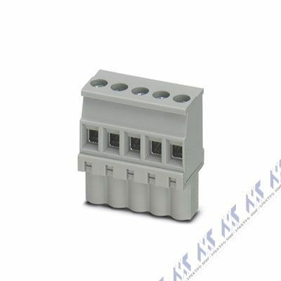 На фото: штекерные разъемы для печатных плат bcvp-500w-20 gy Phoenix Contact