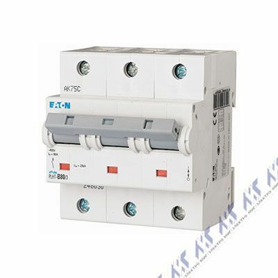 автоматические выключатели plht (15-25 ка) plht-c80/3