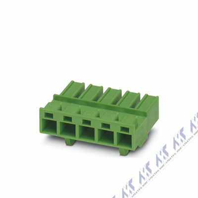 На фото: штекерные разъемы для печатных плат pcc 4/11-st-7,62 Phoenix Contact