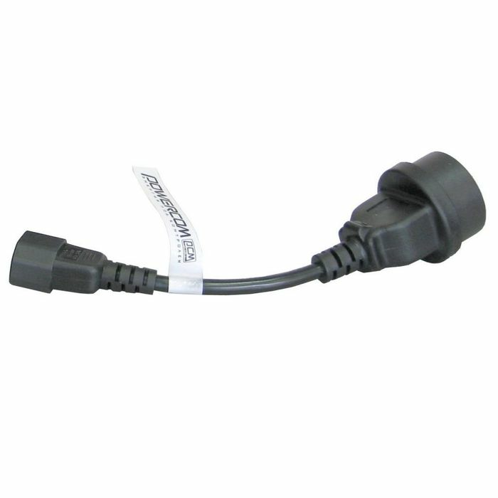 На фото: scut iec320 to type-f POWERCOM для источника бесперебойного питания 
