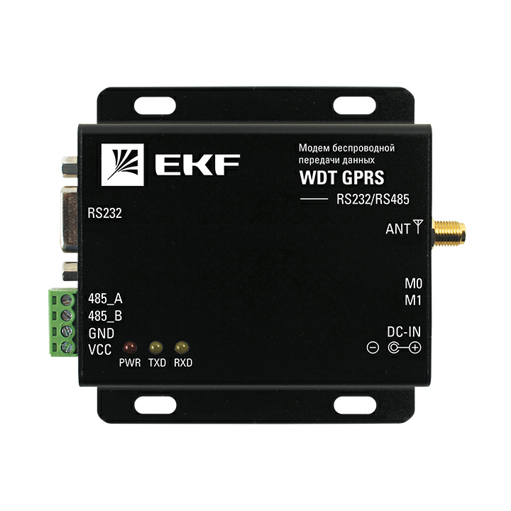 На фото: модем беспроводной передачи данных wdt gprs ekf proxima ЭКФ (ЕКФ)