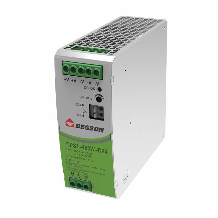 фото Промышленные блоки питания, артикул DPS1-480W-D24-01Z(H), DEGSON (Дегсон) 