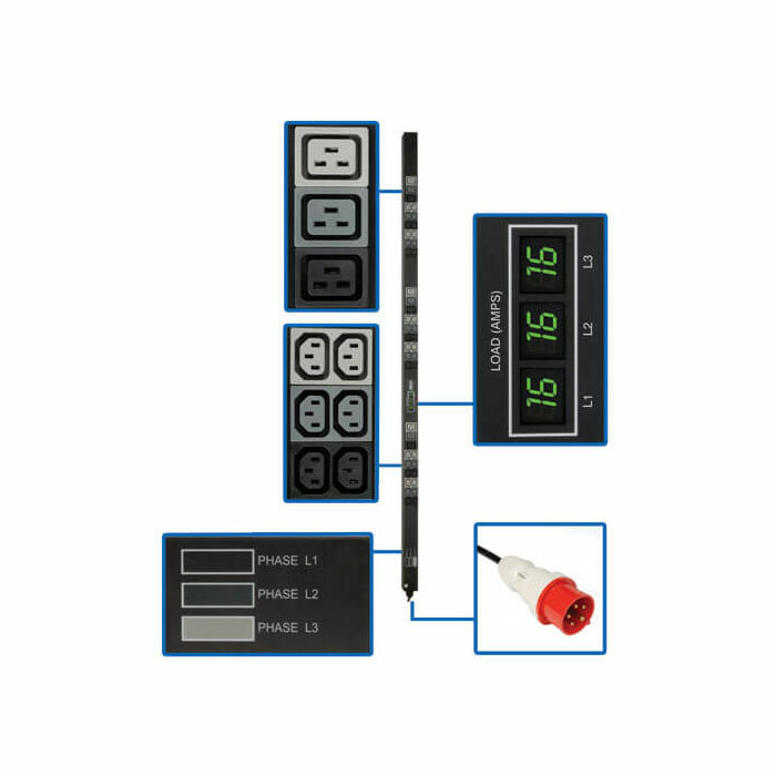 На фото: pdu3xmv6g20 TRIPP LITE