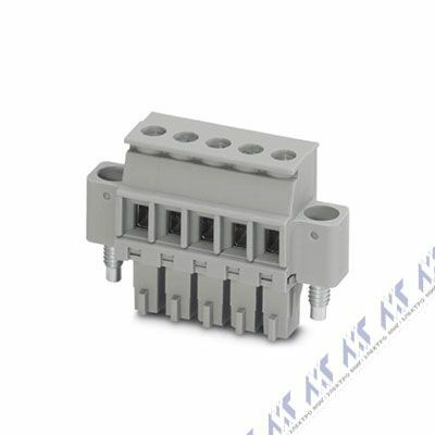 На фото: штекерные разъемы для печатных плат bcvp-350rf-13 gy Phoenix Contact