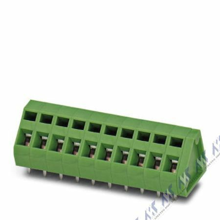 На фото: клеммные блоки для печатного монтажа zfkdsa 1,5-5,08-18 Phoenix Contact