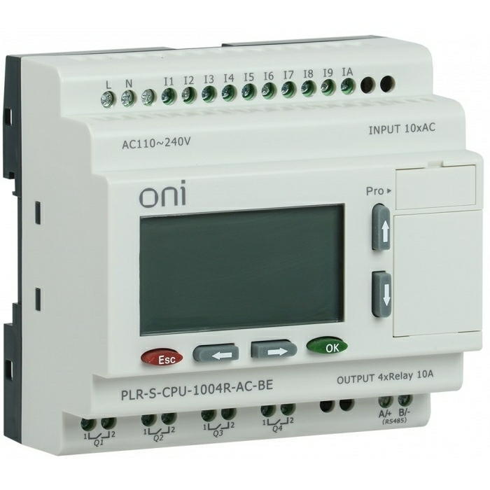 Программируемые логические контроллеры plr-s-cpu-1004r-ac-be 