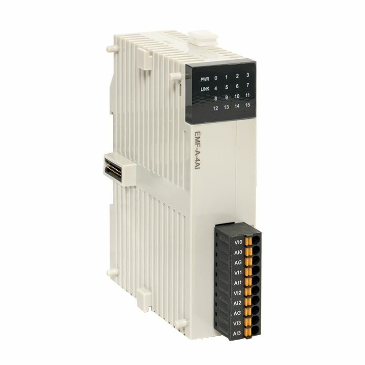 На фото: программируемые логические контроллеры модуль аналогового ввода emf 4 pro-logic ekf proxima ЭКФ (ЕКФ)