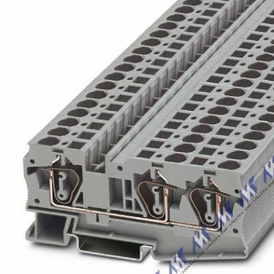 клеммы многоуровневые фото пружинный зажим st 6-twin bu