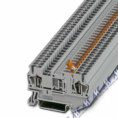 клеммы с ножевыми размыкателями пружинный зажим st 2,5-mt