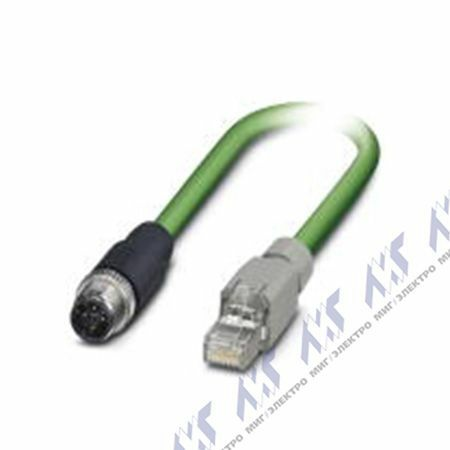 кабели с установленными разъемами vs-m12ms-ip20-93c-li/2,0
