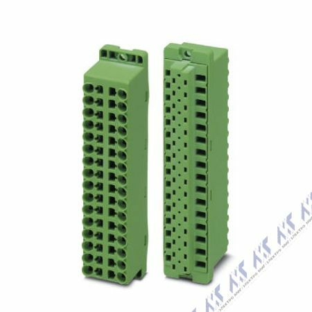 19-дюймовые планки с пружинными контактами front-zfl 1,5/d32