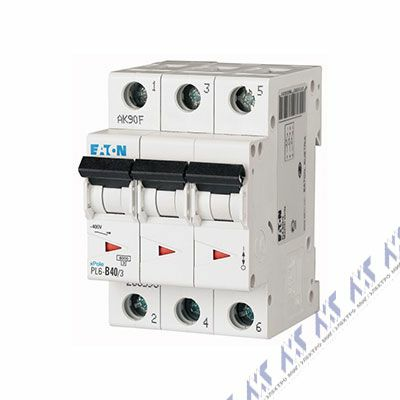 автоматические выключатели pl6 (6 ка) pl6-d40/3