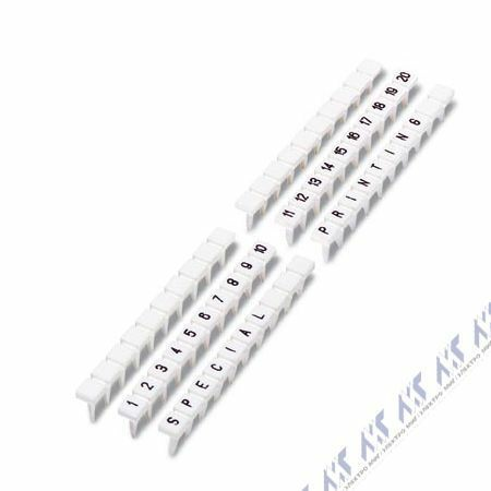 пластиковые таблички bn-zb 5/wh:unbedruckt