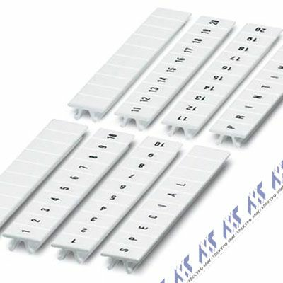 пластиковые таблички zb 6,6,lgs:fortl.zahlen 1-10