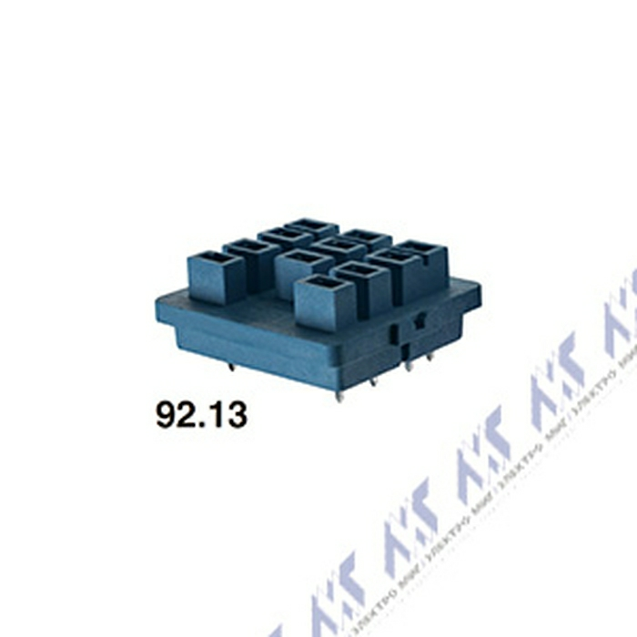 серии 92. розетки для реле 62 серий 92.13sma