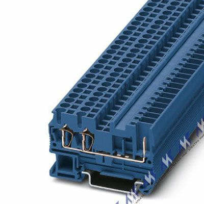 пружинный зажим st 2,5-twin/ 1p bu