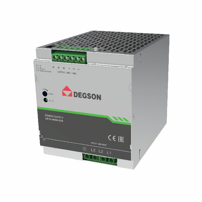 фото Промышленные блоки питания, артикул DPS3-960W-D24-02Z(H), DEGSON (Дегсон) 