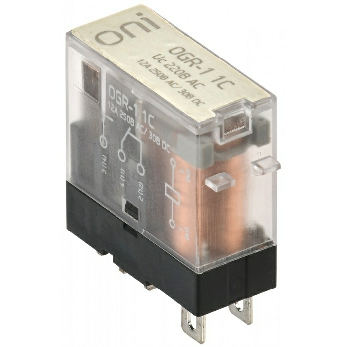 На фото: реле ogr-1-1c-ac220v ONI