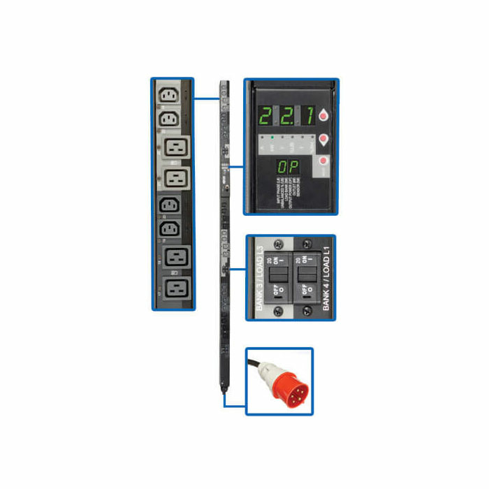 На фото: pdu3xvsr6g32a TRIPP LITE