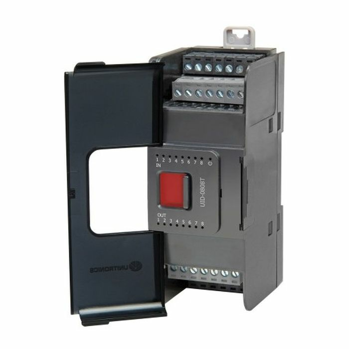 На фото: модули расширения uid0016t для контроллеров UNISTREAM UNITRONICS (Юнитроникс)